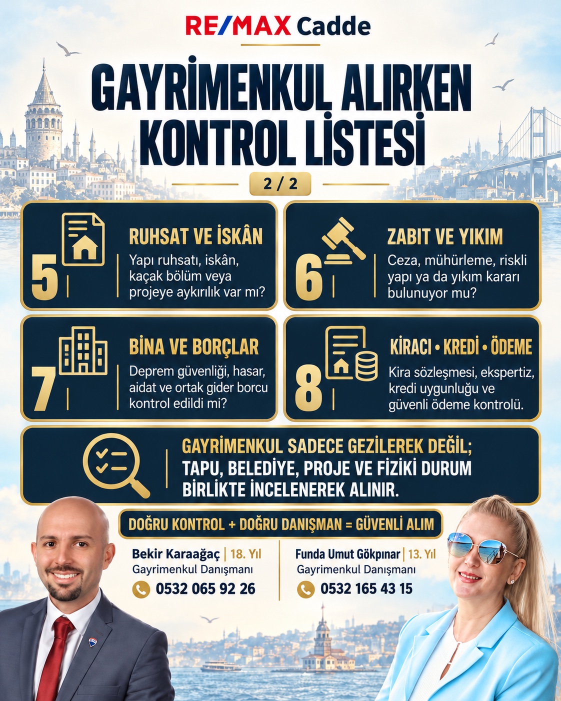 Gayrimenkul alırken ruhsat ve iskân, belediye kararları, bina ve borçlar, kiracı, kredi ve ödeme kontrolleri